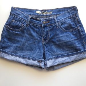 Boyfriend Denim Shorts